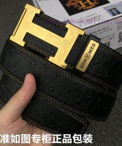 Hermes Hermes ostrich patternGrade: Italian imported 100% top layer cowhide, Hermes. Herm è e80va8oh