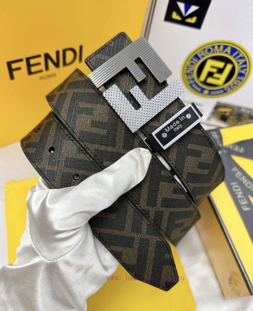 Belt FENDI Fendi ReproductionThe waistband is made of 100% top layer cowhide, ensuring a dou 19j5fzaz - Image 3