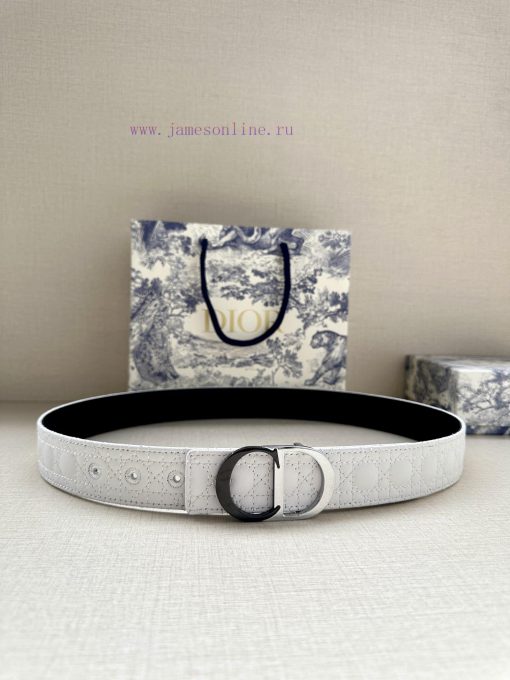 This 3.5cm width Dior waistband cleverly blends elegance and fashion, showcasing Dior's exqu 6m786dxw