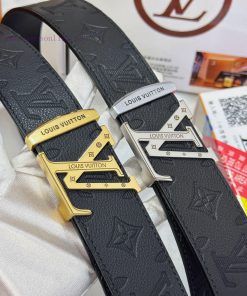 Belt LV Louis Vuitton Top Remakes-The waistband is made of 100% cowhide, ensuring a genuine b9qp0uu0