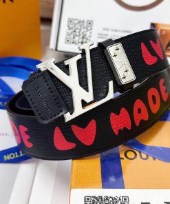Belt LV Louis Vuitton Top Remakes-The waistband is made of 100% imported original cowhide, e e5ett5xh