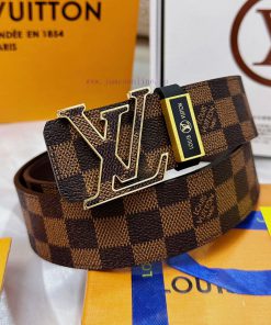 Belt LV Louis Vuitton Top Remakes-The waistband is made of 100% cowhide, ensuring genuine le vscitqcr