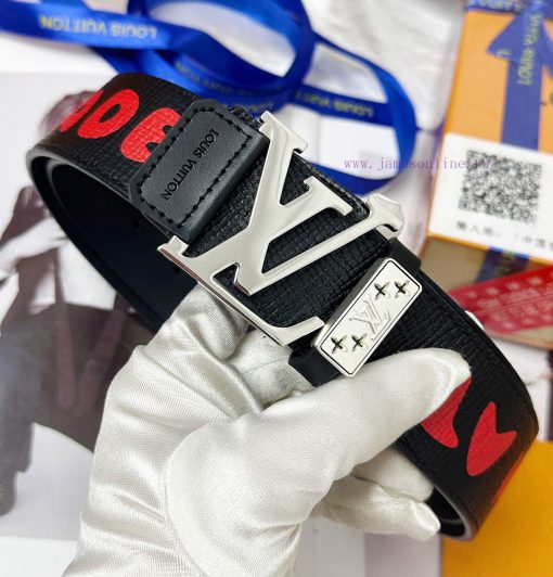 Belt LV Louis Vuitton Top Remakes-The waistband is made of 100% imported original cowhide, e e5ett5xh - Image 6