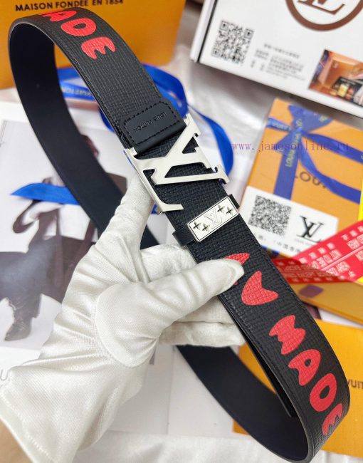 Belt LV Louis Vuitton Top Remakes-The waistband is made of 100% imported original cowhide, e e5ett5xh - Image 7