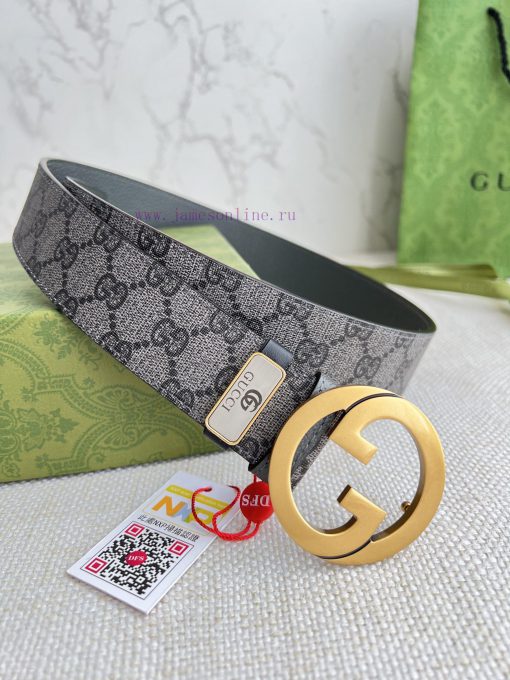Gucci Gucci Belt ️ BeltHanging buckle, pure steel material buckle head, top layer cowhide, p kee4wvqq - Image 2