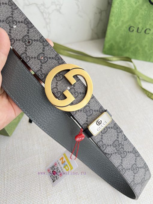 Gucci Gucci Belt ️ BeltHanging buckle, pure steel material buckle head, top layer cowhide, p kee4wvqq - Image 4