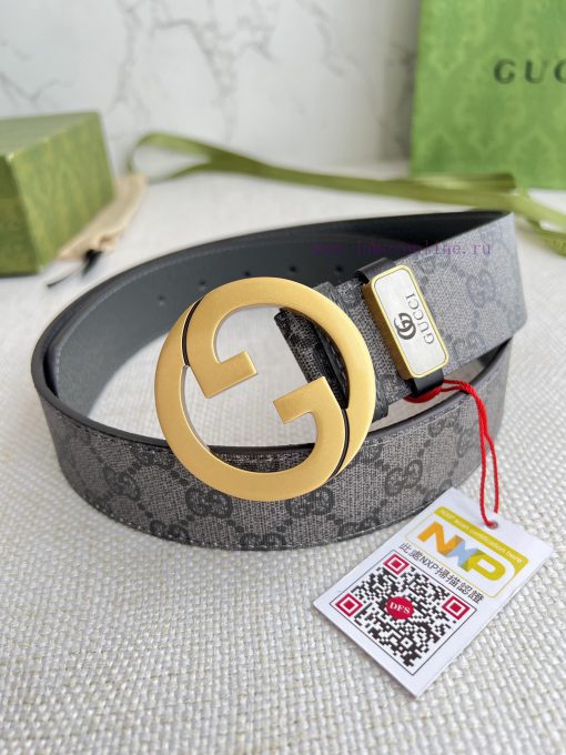 Gucci Gucci Belt ️ BeltHanging buckle, pure steel material buckle head, top layer cowhide, p kee4wvqq - Image 6