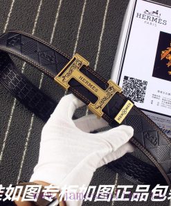 Hermes Her..mes️Identify and receive a punch as a giftMaterial: 100% head layer cowhide belt tg3leirf