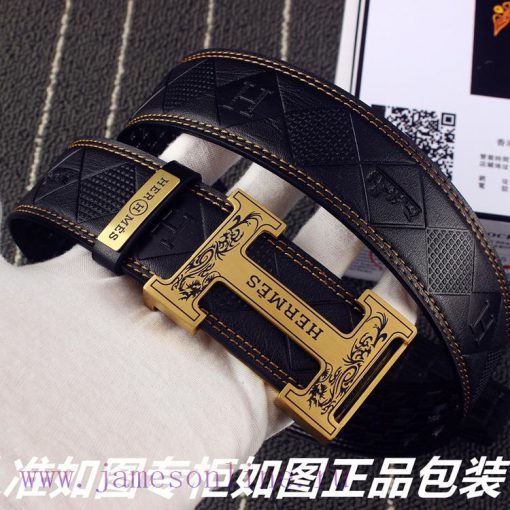 Hermes Her..mes️Identify and receive a punch as a giftMaterial: 100% head layer cowhide belt tg3leirf - Image 5