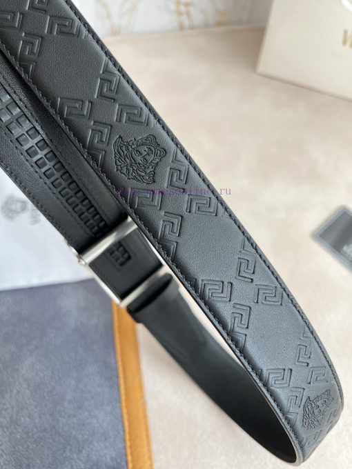 Versace Versace. ️ Belt and belt automatic beltAutomatic carrying, classic head buckle made 3rg9p3ns - Image 6
