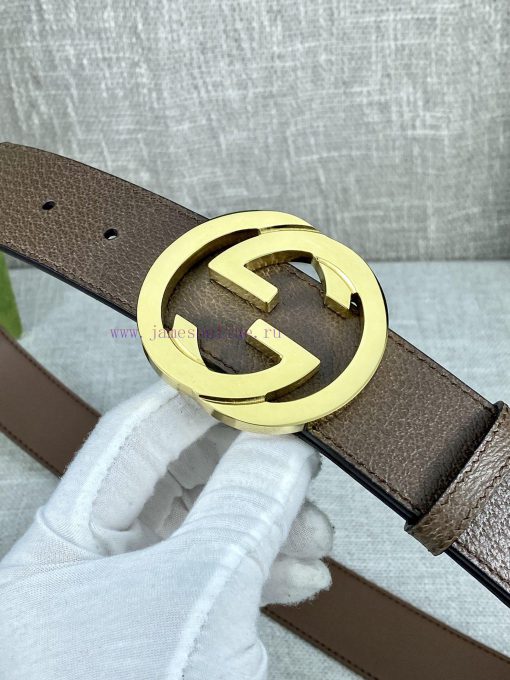 This wide waistband with a width of 4.0 cm is adorned with classic double G details, reminis 4aztzn4f - Image 5