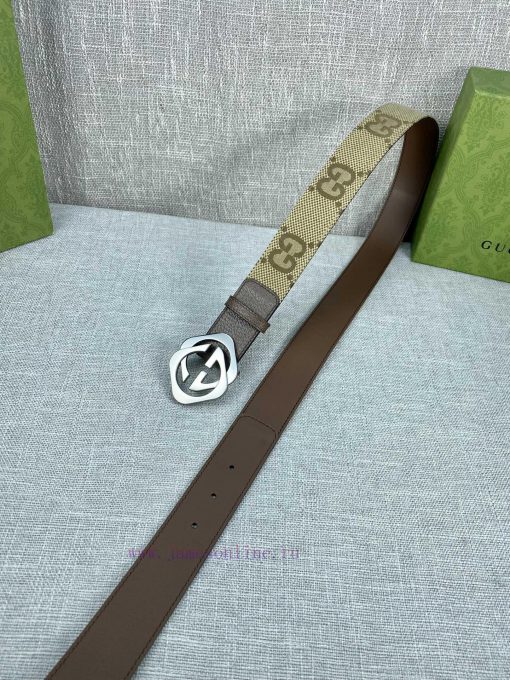 This wide waistband with a width of 4.0 cm is adorned with classic double G details, reminis ibe4i587 - Image 10