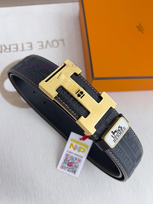 Hermes Hermes waist beltHanging buckle, classic pure steel material buckle head, double-side plnqe8d3 - Image 5