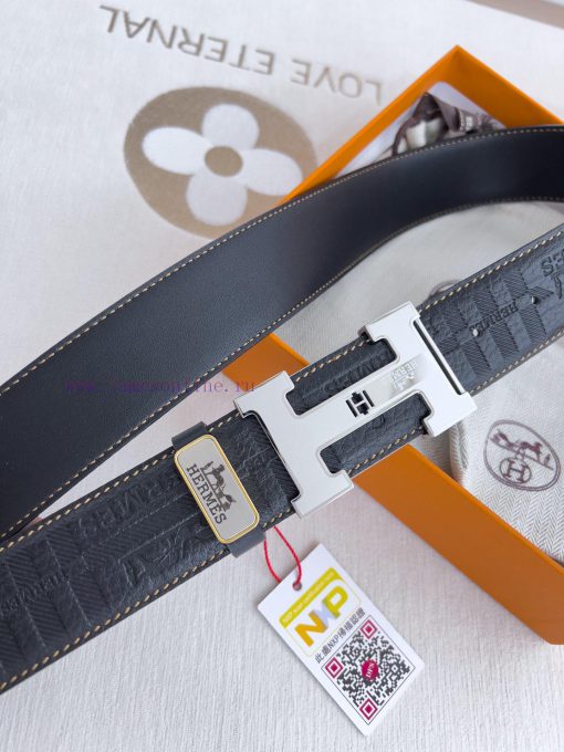 Hermes Hermes waist beltHanging buckle, classic pure steel material buckle head, double-side i9dhmly0 - Image 5
