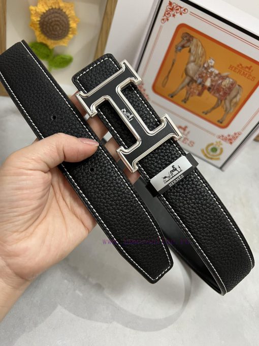 Hermes Hermès  Material: Leather Belt with 100% Head Layer. The leather belt is guaranteed t qucldauk - Image 5