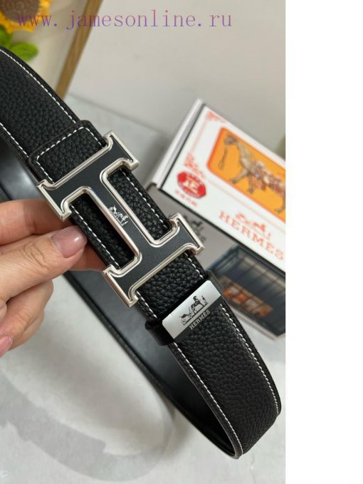 Hermes Hermès  Material: Leather Belt with 100% Head Layer. The leather belt is guaranteed t htxktzbc - Image 6