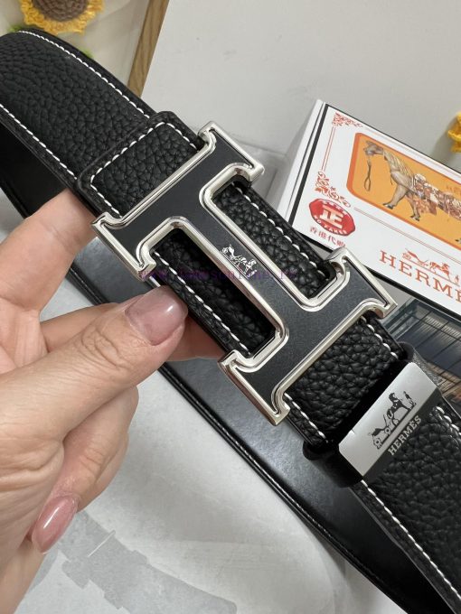 Hermes Hermès  Material: Leather Belt with 100% Head Layer. The leather belt is guaranteed t htxktzbc - Image 7