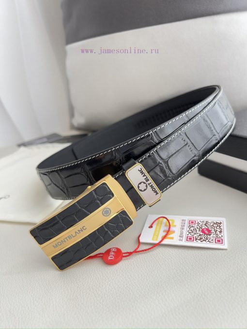 Montblanc Montblanc Belt Automatic BeltAutomatic belt, original new pure steel material auto d6z7sbpu