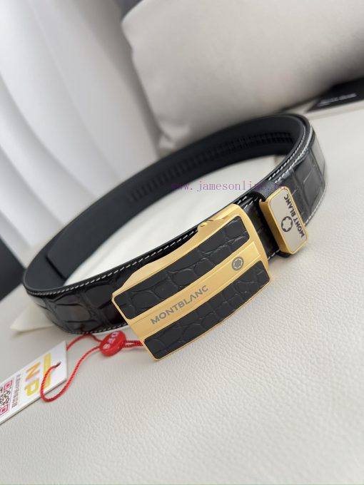 Montblanc Montblanc Belt Automatic BeltAutomatic belt, original new pure steel material auto d6z7sbpu - Image 3