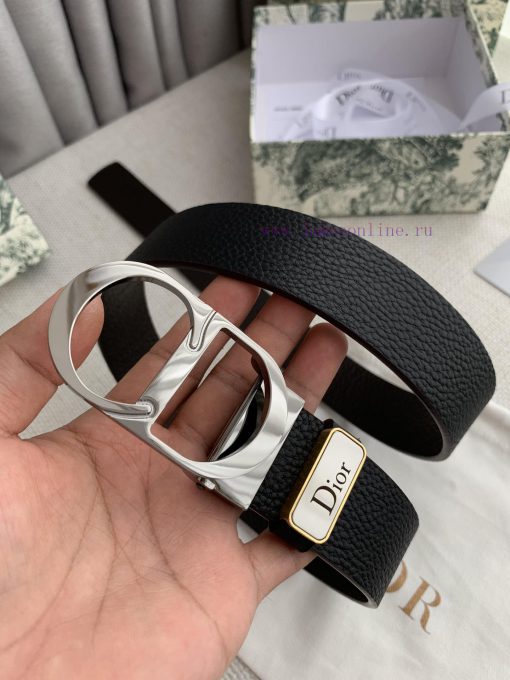 Dior Dior.️Buckle, original classic buckle, photographed in real life, top layer cowhideThe 8rsoeefs