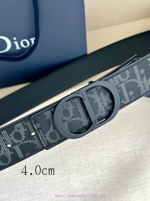 This 40mm double-sided belt with a width of 4.0cm combines elegant temperament with modern s 27ubv9qm - Image 4