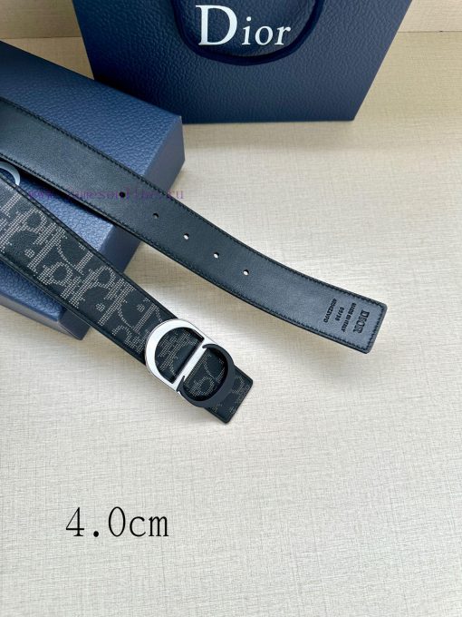 This 40mm double-sided belt with a width of 4.0cm combines elegant temperament with modern s fzekp906 - Image 6