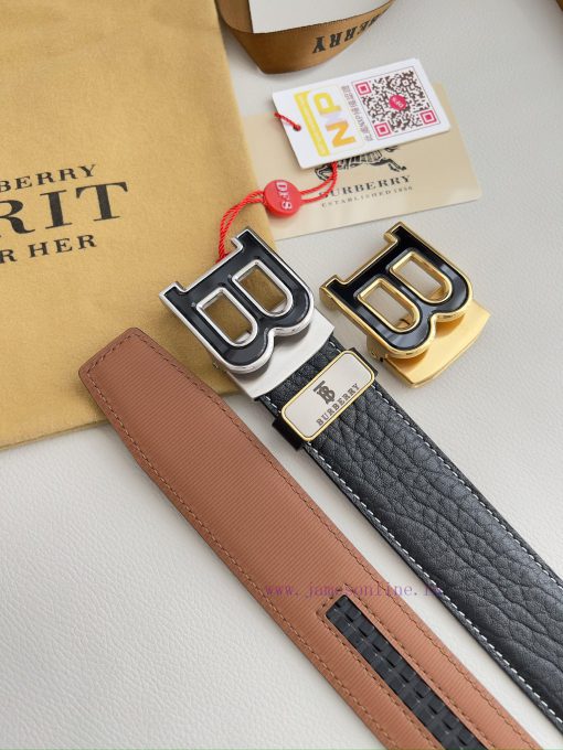 Burberry Burberry Belt ️ Automatic BeltAutomatic buckle, made of pure steel material, automa 1jr2h2xa - Image 10