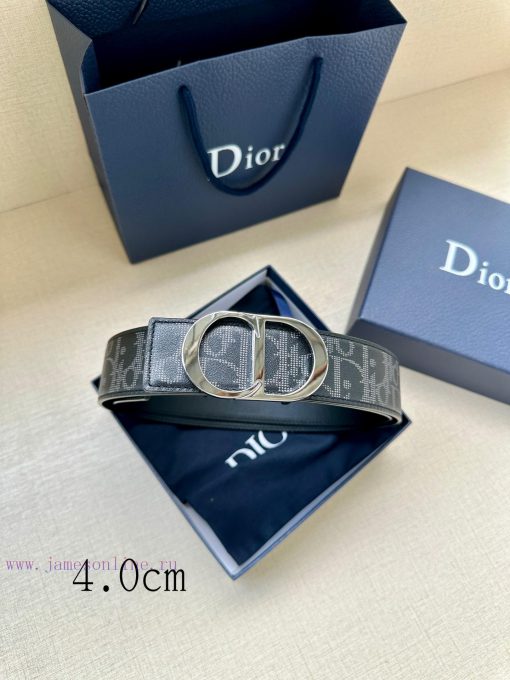 This 40mm double-sided belt with a width of 4.0cm combines elegant temperament with modern s 4piz70ql - Image 4