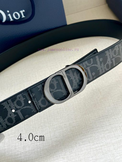 This 40mm double-sided belt with a width of 4.0cm combines elegant temperament with modern s t9dhv2t7 - Image 3