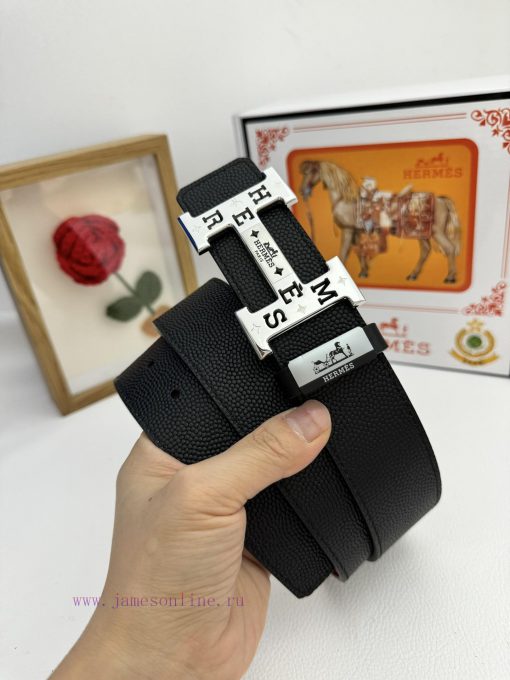 Hermes Hermès  Material: Leather Belt with 100% Head Layer. The leather belt is guaranteed t usuak1wr - Image 3