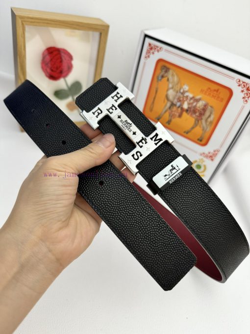 Hermes Hermès  Material: Leather Belt with 100% Head Layer. The leather belt is guaranteed t i74b5h2a - Image 3