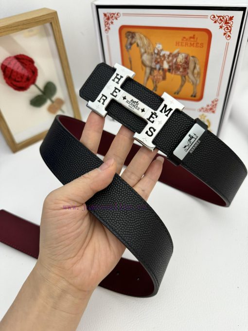 Hermes Hermès  Material: Leather Belt with 100% Head Layer. The leather belt is guaranteed t i74b5h2a - Image 5
