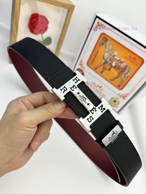 Hermes Hermès  Material: Leather Belt with 100% Head Layer. The leather belt is guaranteed t i74b5h2a - Image 6