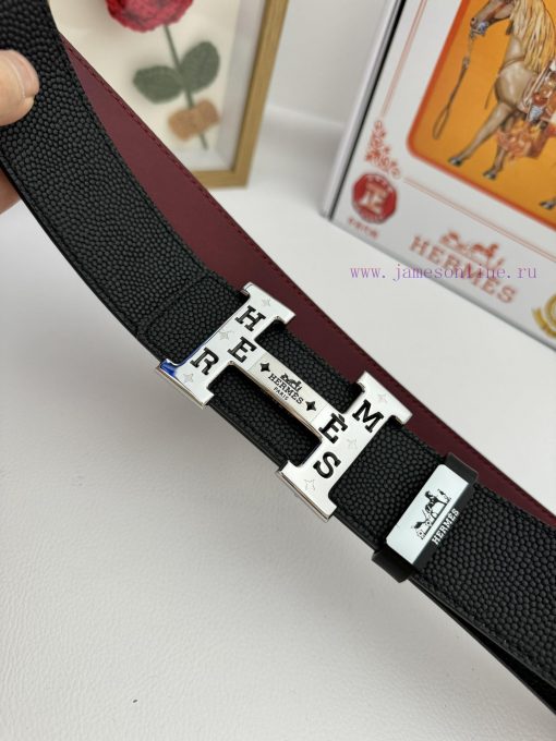 Hermes Hermès  Material: Leather Belt with 100% Head Layer. The leather belt is guaranteed t i74b5h2a - Image 7