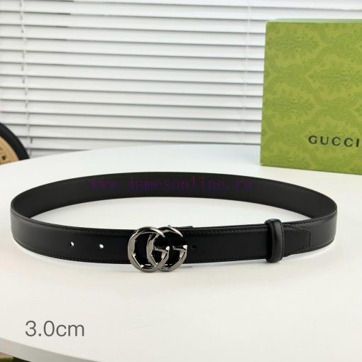Gucci women's dress pants can be worn for formal wear with a 3.0cm buckle and polished buckl 142lla3h