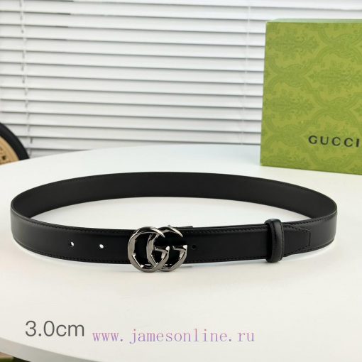 Gucci women's dress pants can be worn for formal wear with a 3.0cm buckle and polished buckl 142lla3h - Image 2