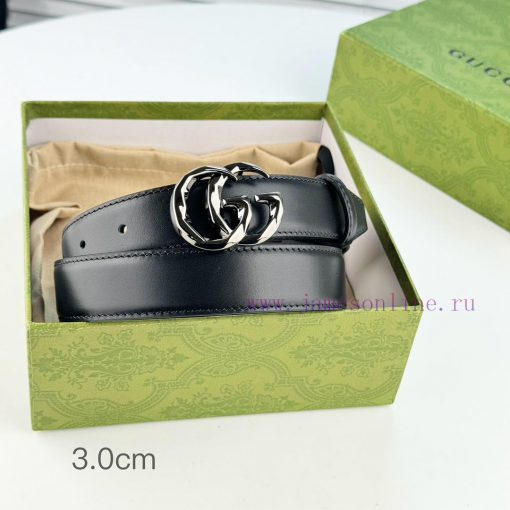 Gucci women's dress pants can be worn for formal wear with a 3.0cm buckle and polished buckl 142lla3h - Image 6