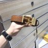 Delivery punching needle width 35MM double-sided belt, imported original lychee pattern on b zyeeedxt