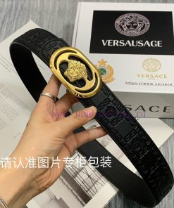 Beauty Head VersaceBelt and waistband single-sided use quality 100% cowhide embossed 24k pur oo03imi0