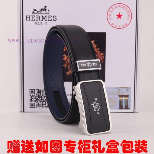Belt Hermes Her.. Mes ️ Automatic deductionBelt made of 100% head layer cowhide, automatical qegafv3b - Image 2