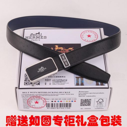 Belt Hermes Her.. Mes ️ Automatic deductionBelt made of 100% head layer cowhide, automatical qegafv3b - Image 10