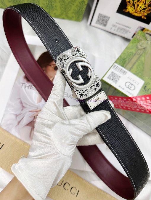 Belt Gucci Gucci's top tier replicaGucci belt 100% imported original cowhide, ensuring genui yrtpkj5f - Image 7