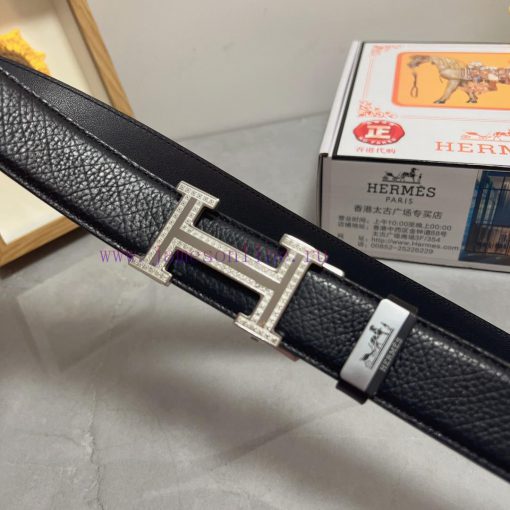 Hermes Herm è s automatic beltMaterial: Leather Belt with 100% Head Layer. The leather belt f58k2pwb - Image 4