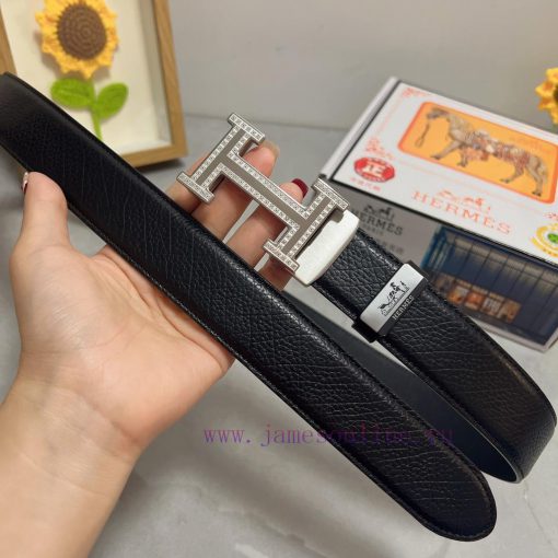 Hermes Herm è s automatic beltMaterial: Leather Belt with 100% Head Layer. The leather belt f58k2pwb - Image 6