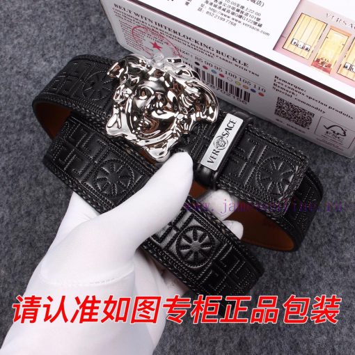 Versace Ver…sace️Identify and send the puncherThe material is made of 100% layered cowhide, hknd421j - Image 3