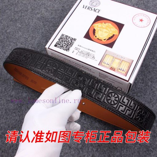 Versace Ver…sace️Identify and send the puncherThe material is made of 100% layered cowhide, hknd421j - Image 9