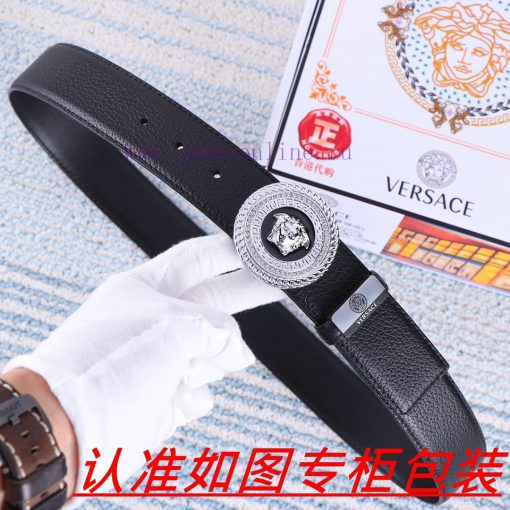 Versace. Versace ️The material is made of 100% top layer cowhide, ensuring that 24k pure ste 2cavks9u - Image 3