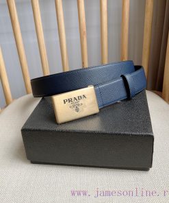 PRADA [Celebrate] [Celebrate] [Celebrate] This belt is made of Saffiano leather and features veag5ty5
