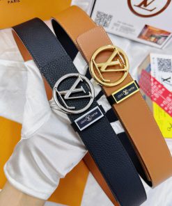 Belt LV Louis Vuitton Top Remakes-The waistband is made of 100% head layer cowhide, ensuring v5tdddit