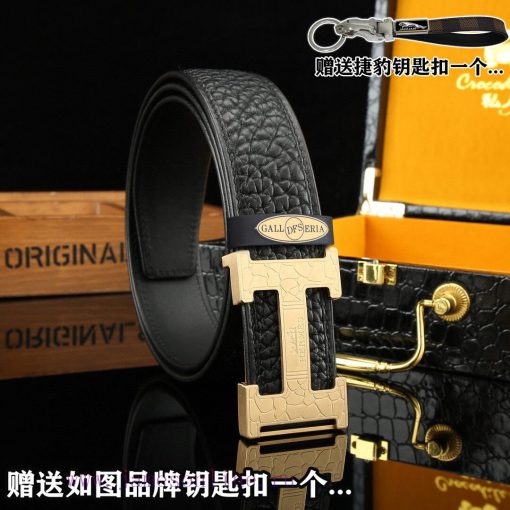 Give a Jaguar keychain as a giftDelivery wooden boxHERMESBuckle material: Two tone pure stee 1jwnd77p